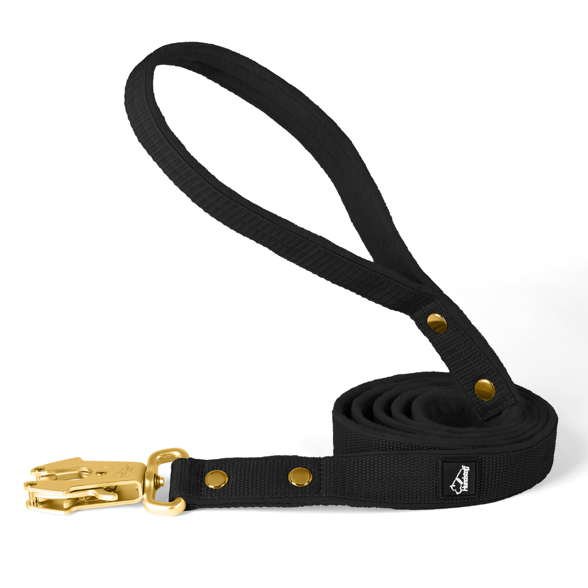 Walk Leash Gold Edition Black