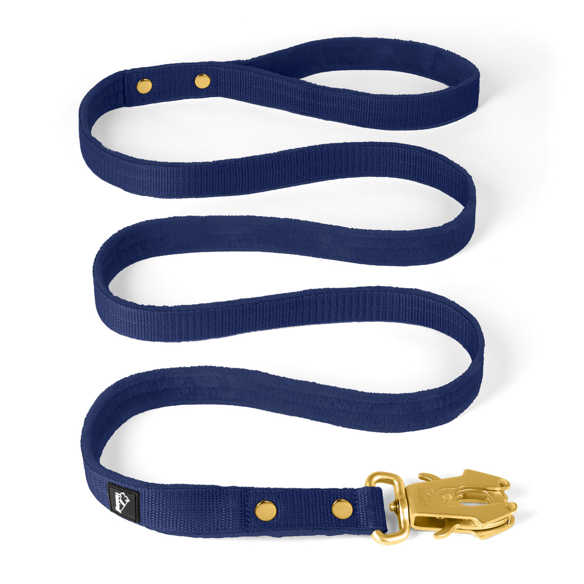 Walk Leash Gold Edition Navy Blue