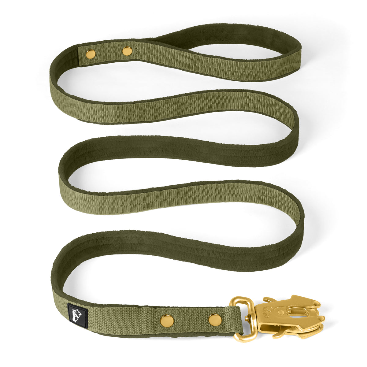 Walk Leash Gold Edition Olive Green
