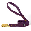 Walk Leash Gold Edition Plum