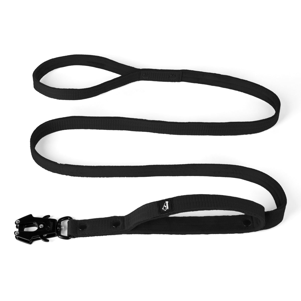 Hundstaff Guard Leash Black Edition Black