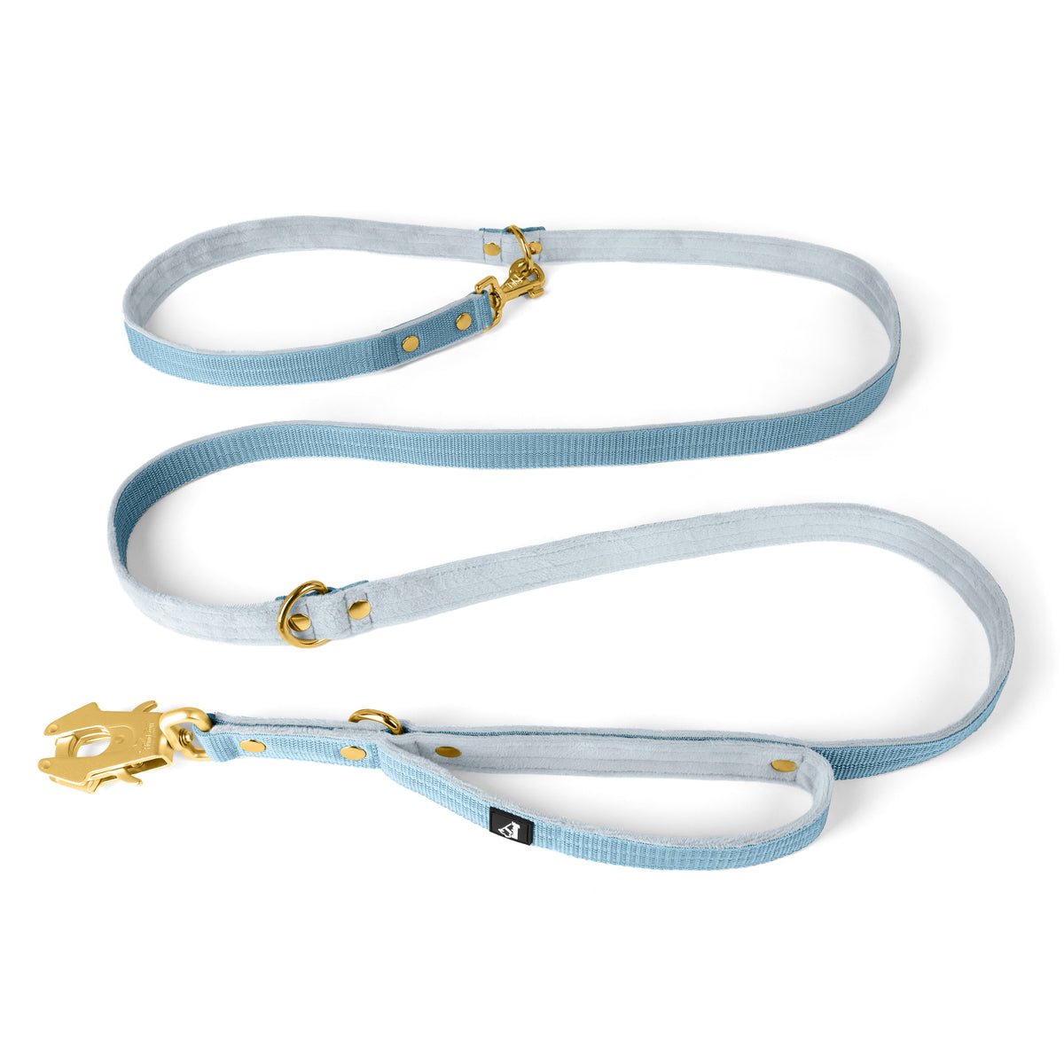 Multi Guard Leash Gold Edition Baby Blue
