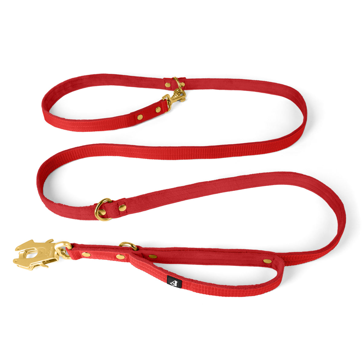 Multi Guard Leash Gold Edition Red