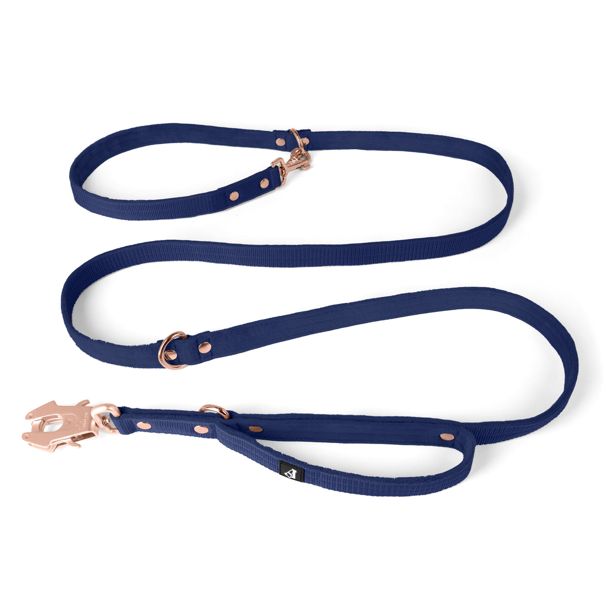 Multi Guard Leash Rose Edition Navy Blue