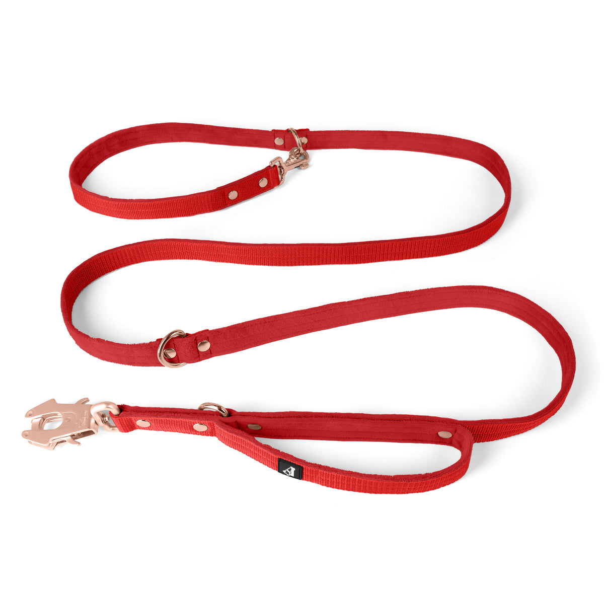 Multi Guard Leash Rose Edition Red