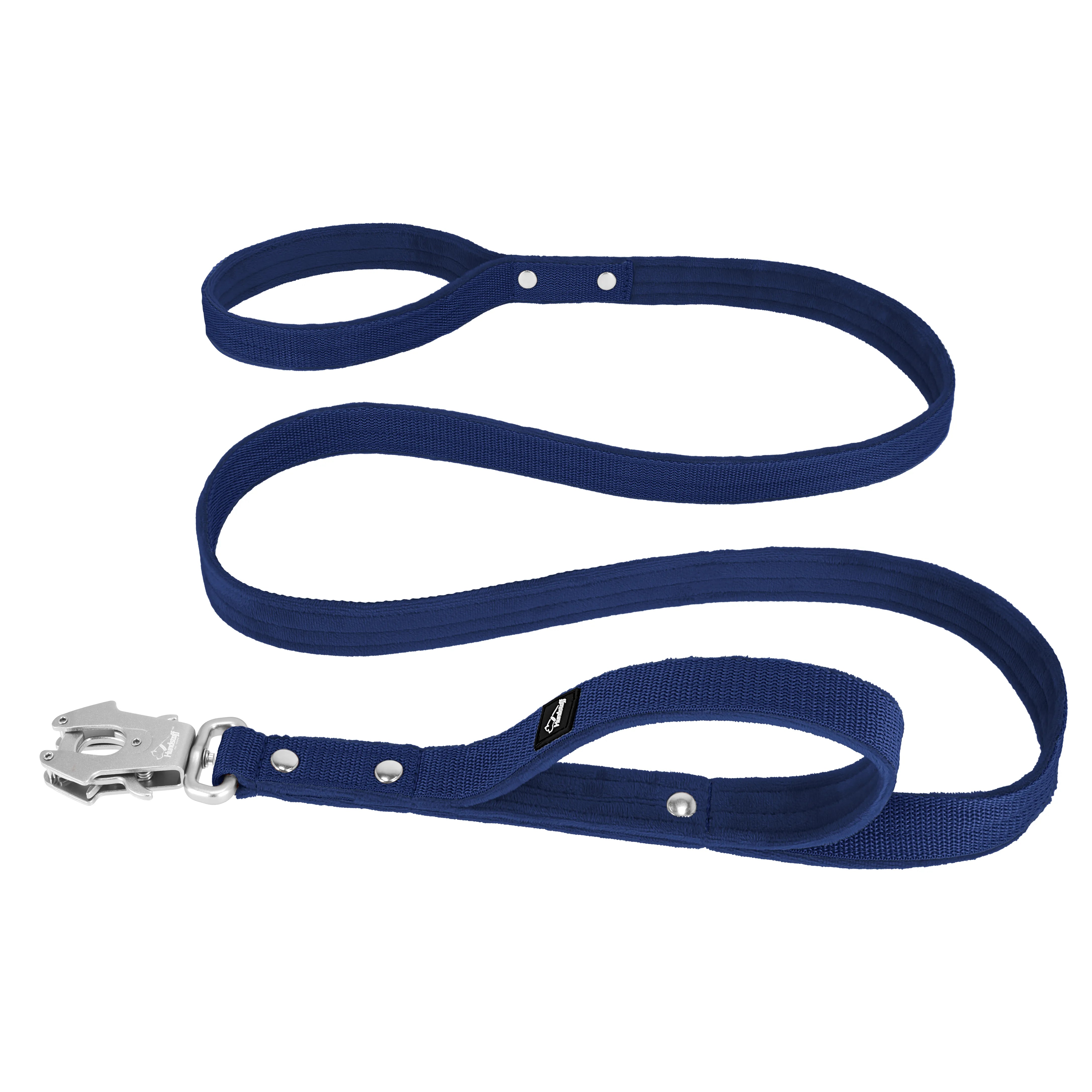 Guard Leash Navy Blue - Väktarkoppel med extra handtag