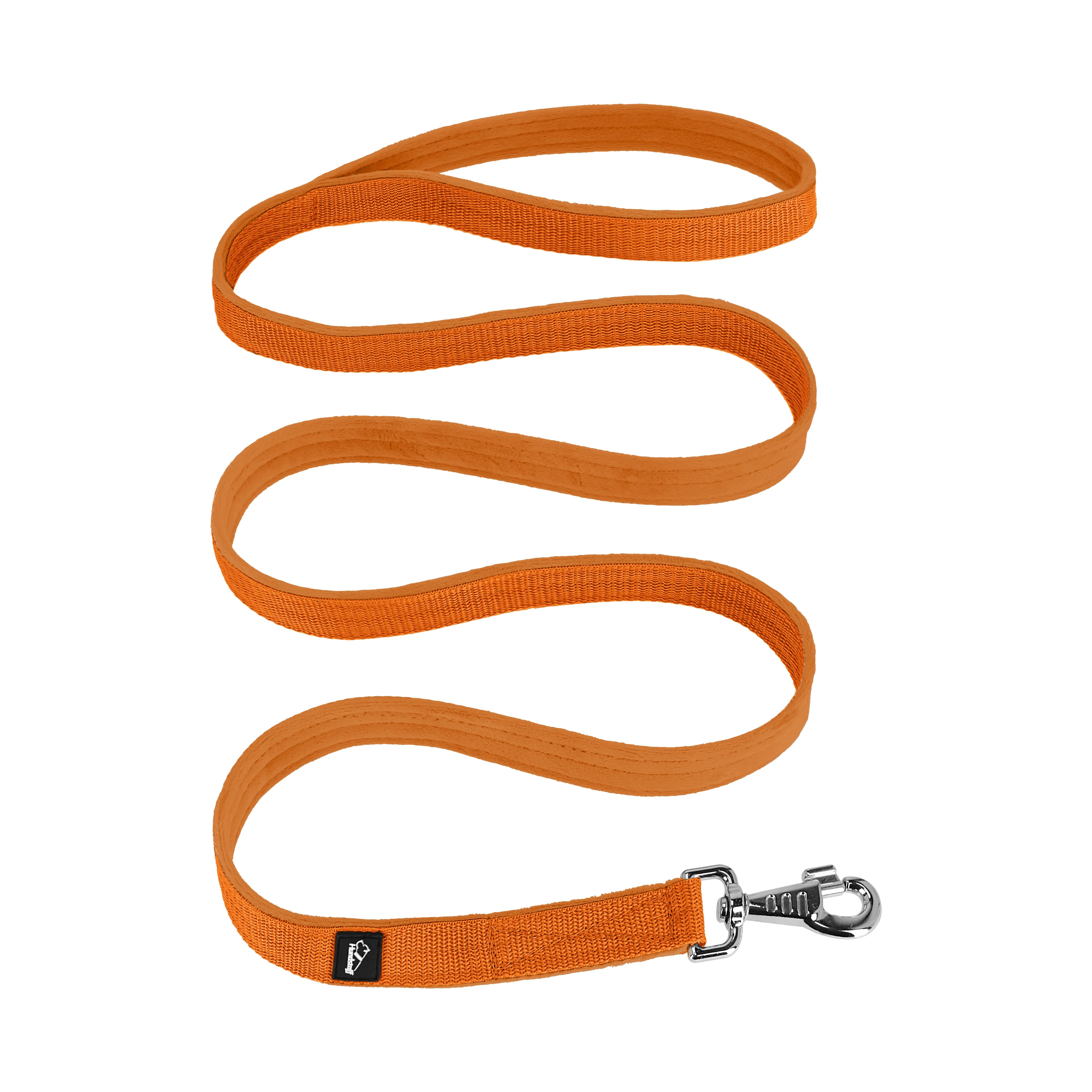 Martingale Chain Set Orange – Halvstryp halsband & koppel