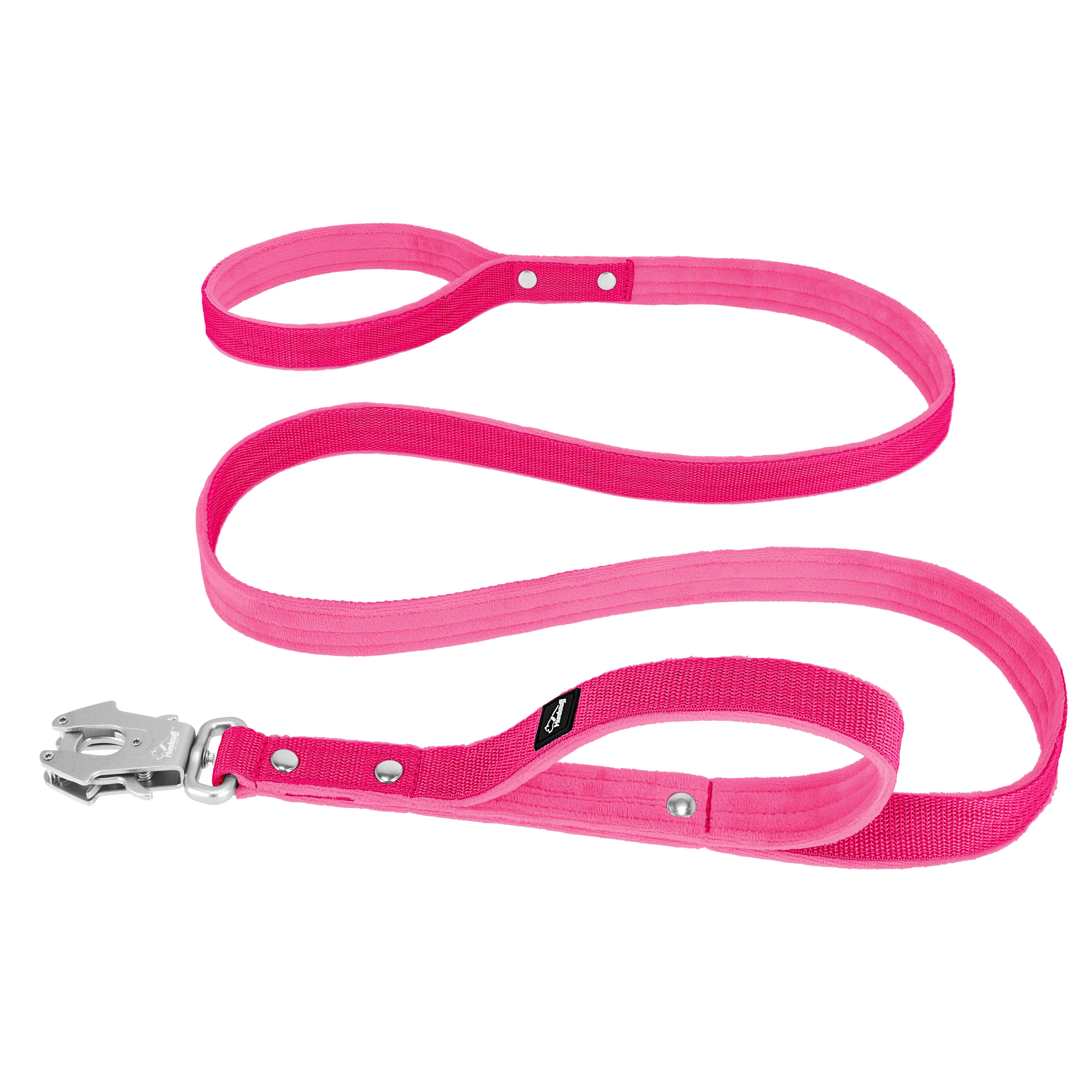 Guard Leash Rosa - Väktarkoppel med extra handtag