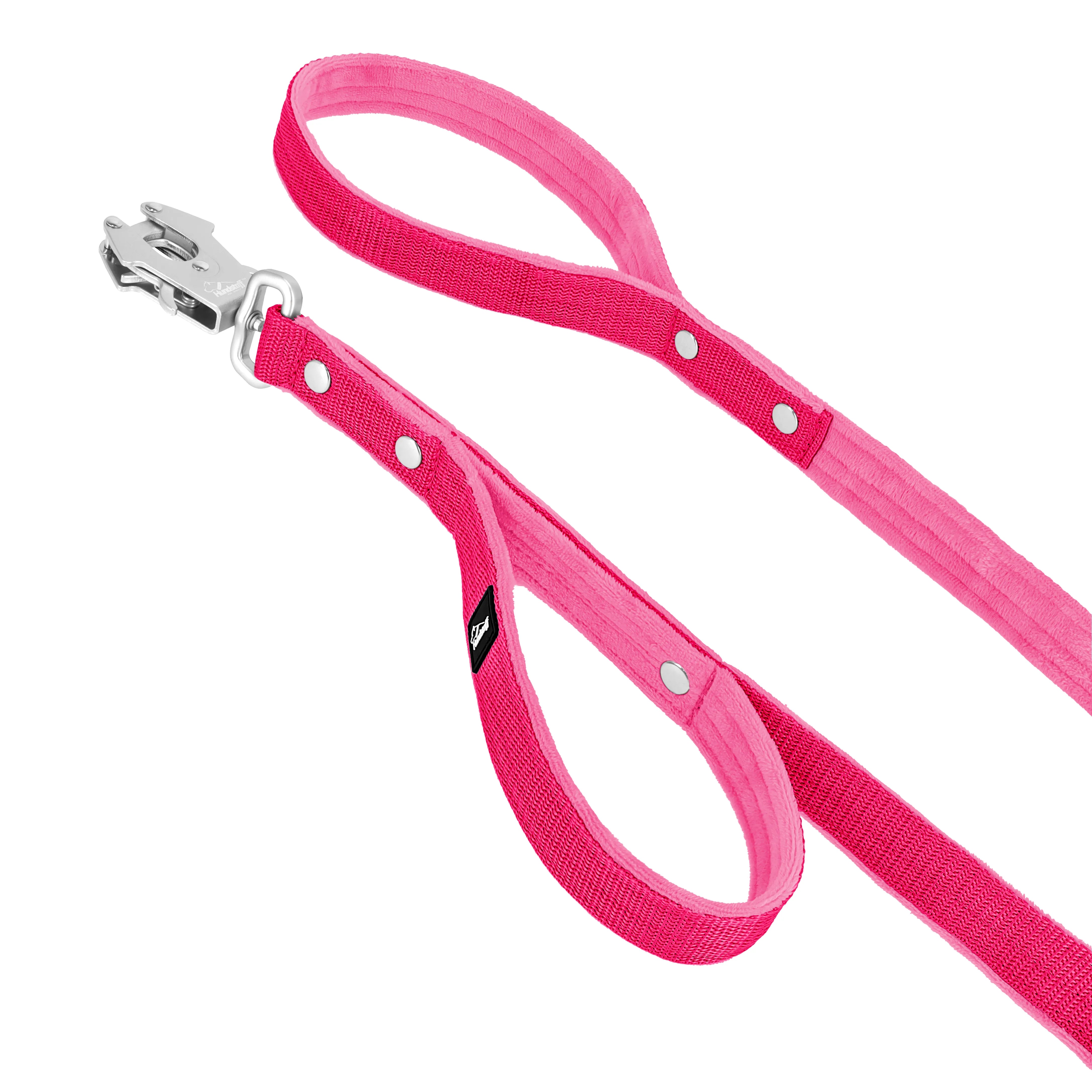 Guard Leash Rosa - Väktarkoppel med extra handtag