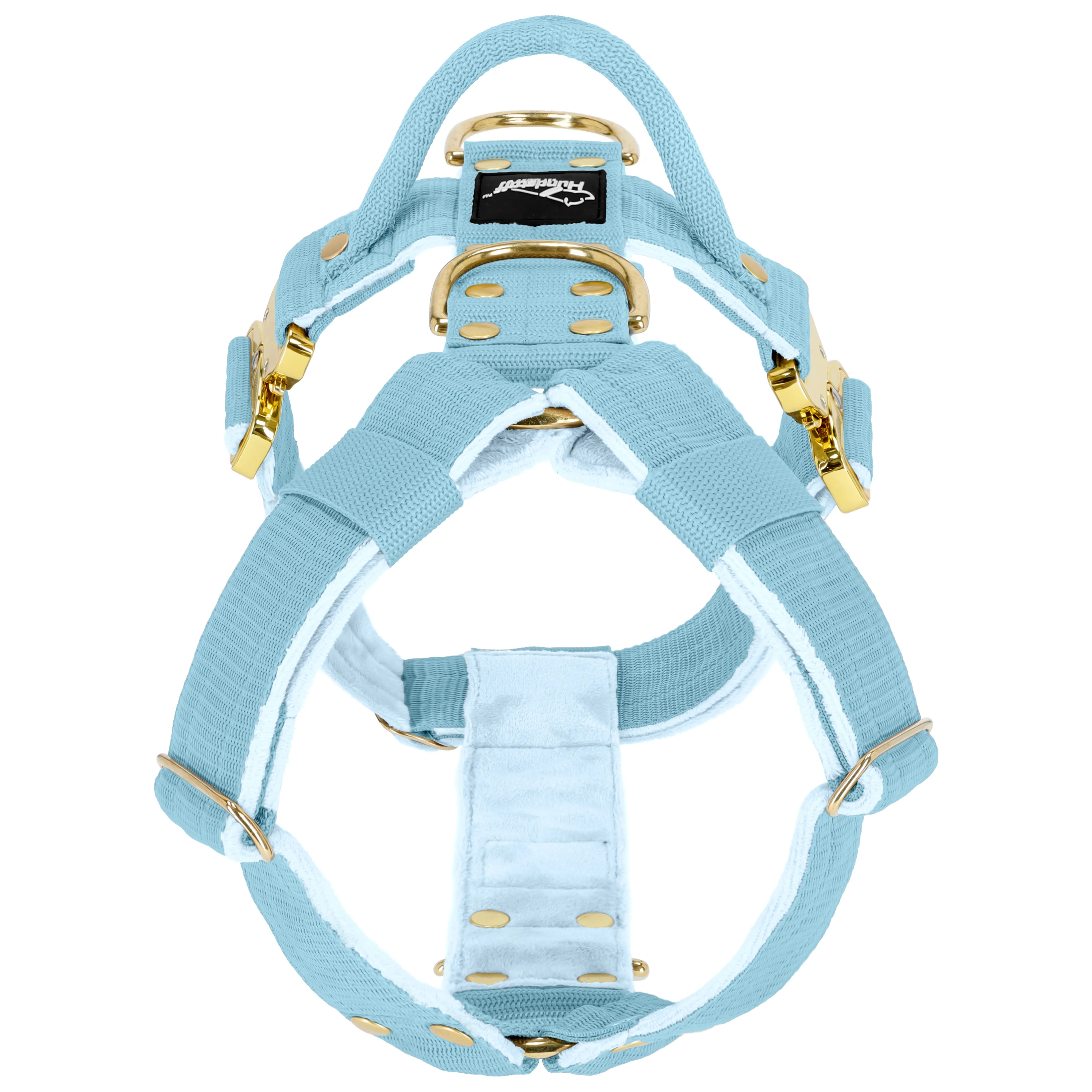 Easy Walk Extreme Gold Buckle Baby Blue - Sele med snabbspänne