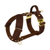 Easy Walk Extreme Gold Buckle Dark Brown - Sele med snabbspänne