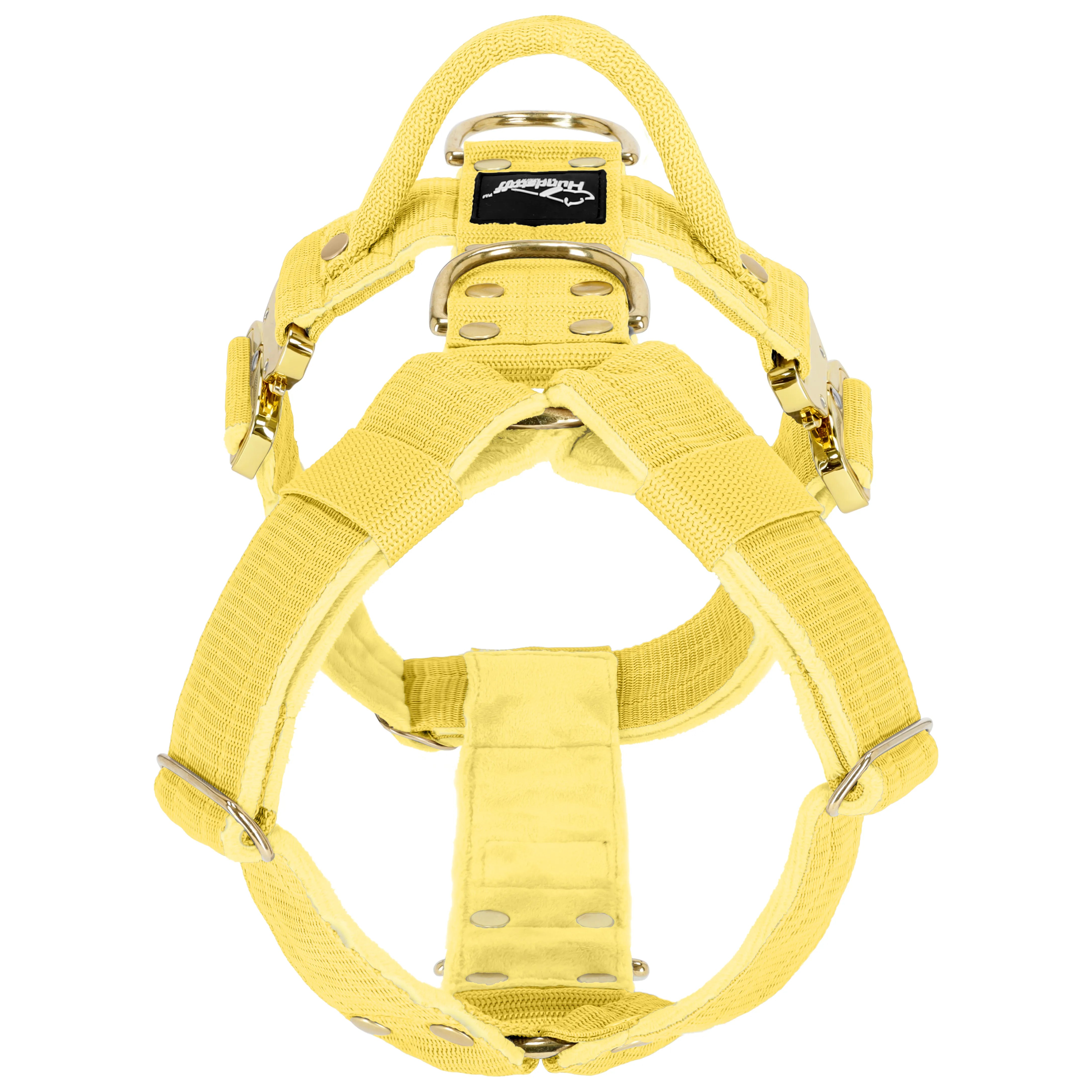 Easy Walk Extreme Gold Buckle Gold Yellow - Sele med snabbspänne