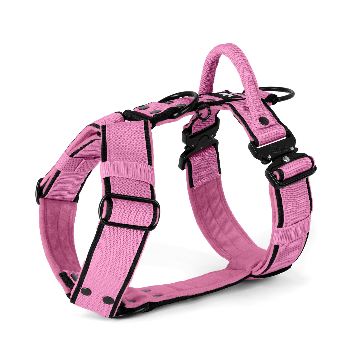 Hundstaff Easy Walk Extreme Black Edition Candy Pink