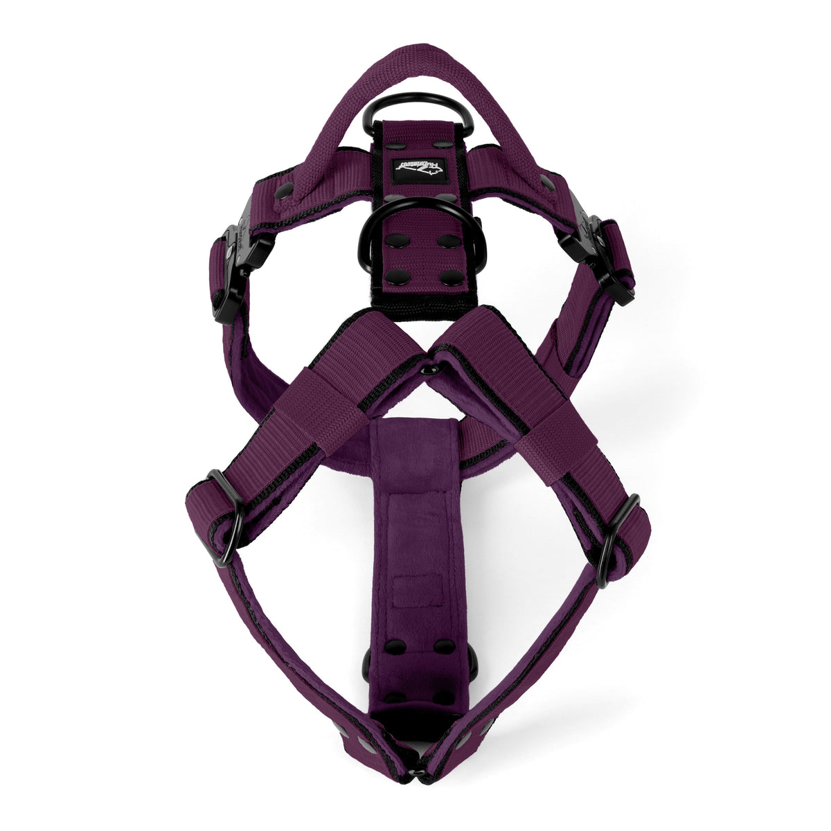 Hundstaff Easy Walk Extreme Black Edition Plum