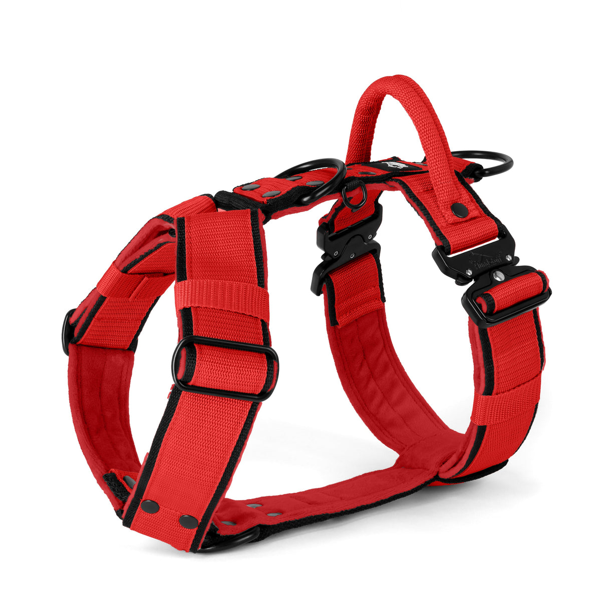 Hundstaff Easy Walk Extreme Black Edition Red