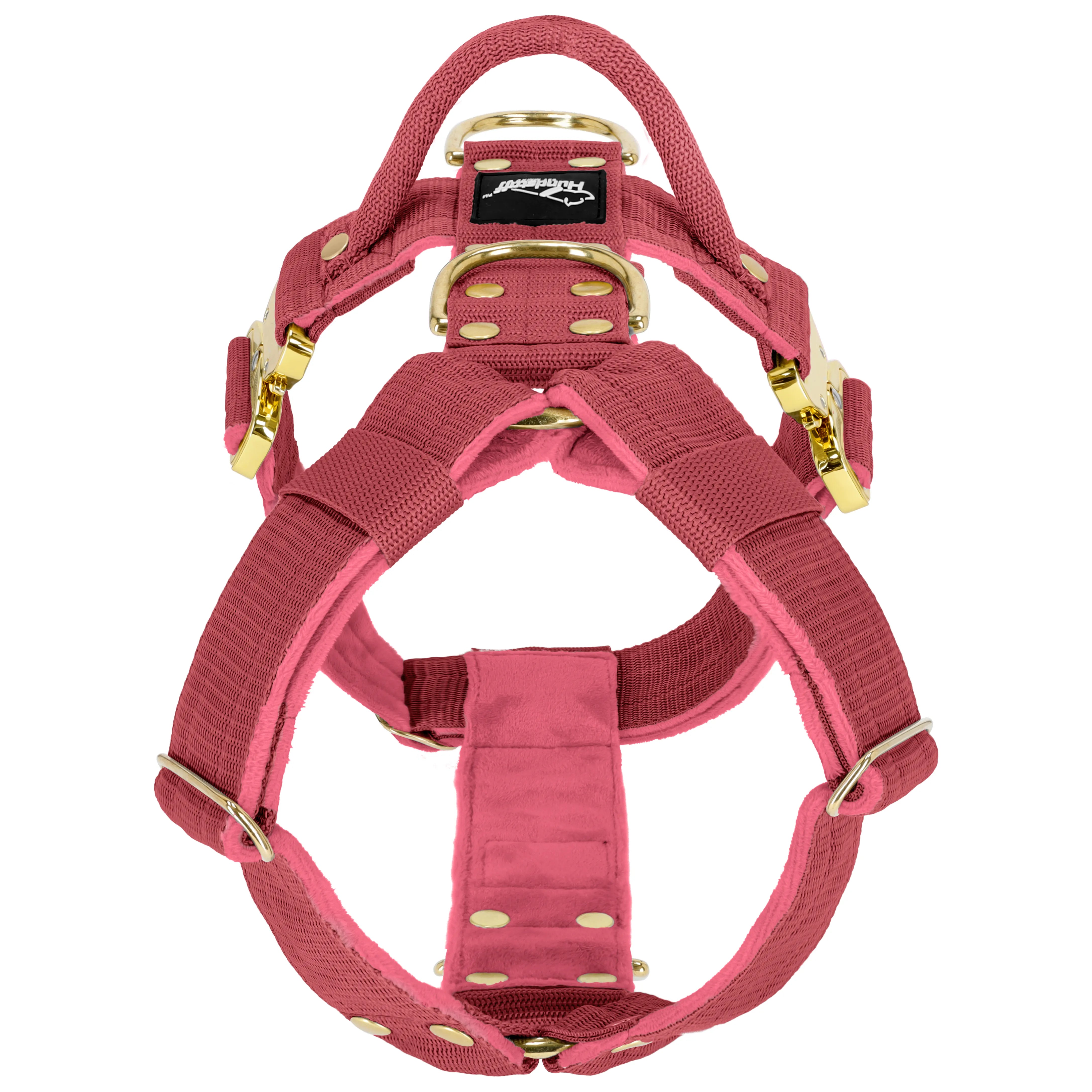 Easy Walk Extreme Gold Buckle Raspberry Red - Sele med snabbspänne