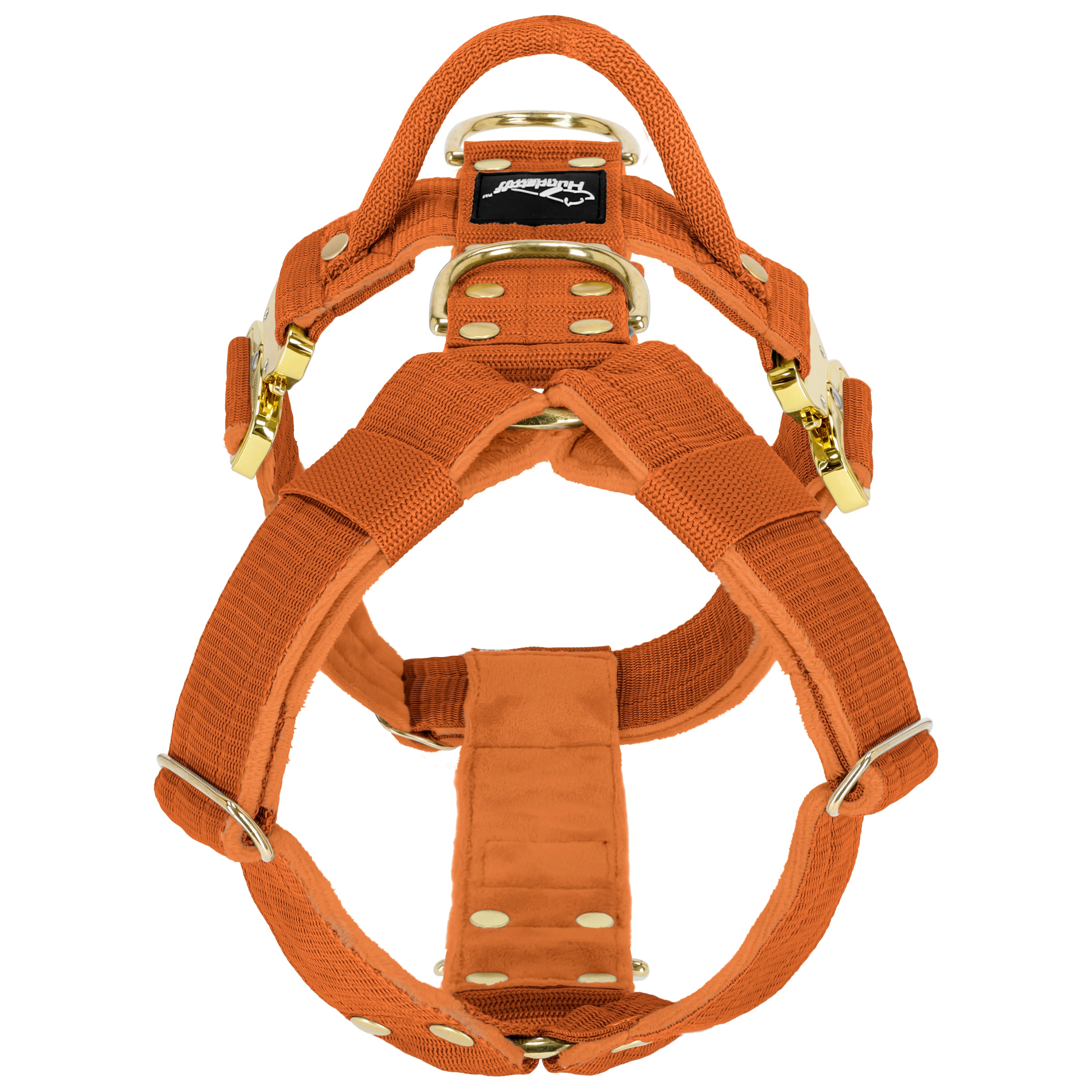 Easy Walk Extreme Gold Buckle Burned Orange - Sele med snabbspänne