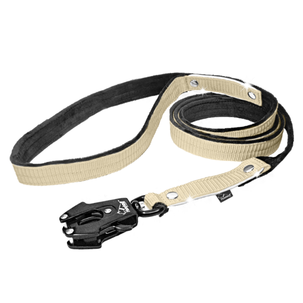 Active Komfort Black Edition Blå – Brett slitstarkt halsband med spänne