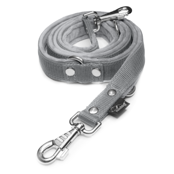 Guard Leash Safe Plum – Väktarkoppel med handtag & reflex