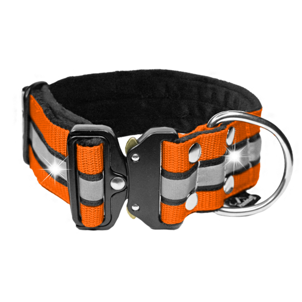 Extreme Buckle Safe Orange – Starkt och säkert reflexhalsaband