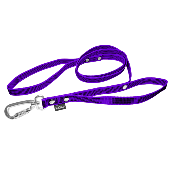 Antislip Guard Leash Purple – Starkt antiglid väktarkoppel