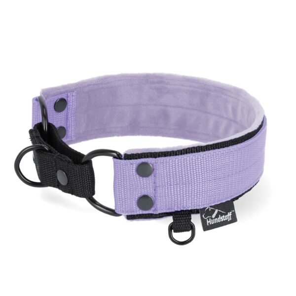 Martingale Black Edition Baby Purple – Brett fodrat halsband halvstryp