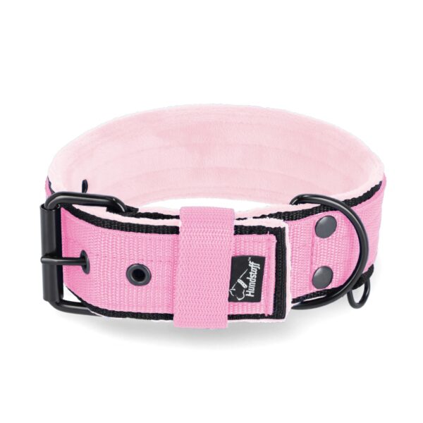 Active Komfort Black Edition Baby Pink – Brett slitstarkt halsband med spänne