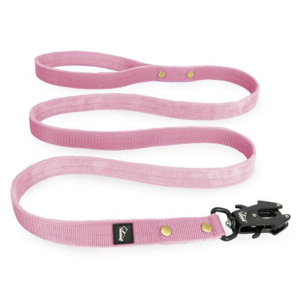 Walk Leash Golden Candy Pink – Säkert nylonkoppel i olika längder