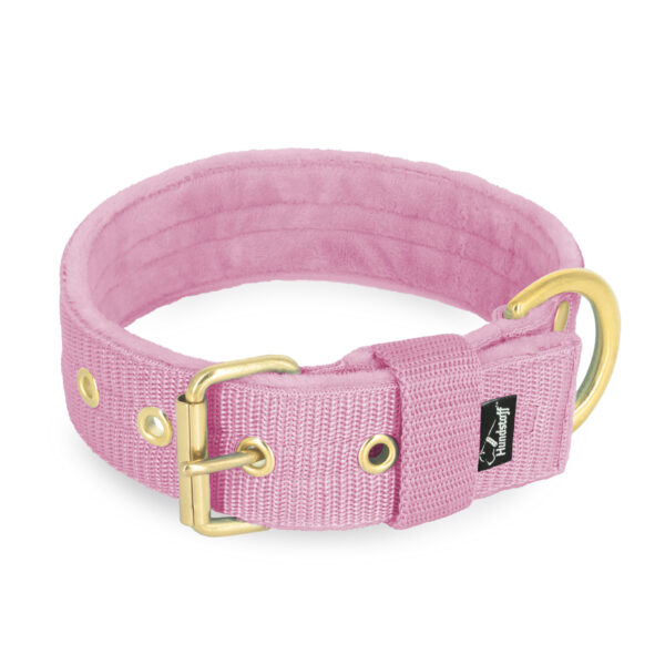 Active Golden Candy Pink – Brett slitstarkt halsband med spänne