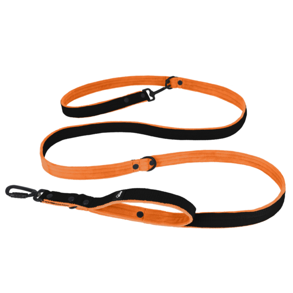 Multi Guard Leash Black Edition Orange – Multi-väktarkoppel