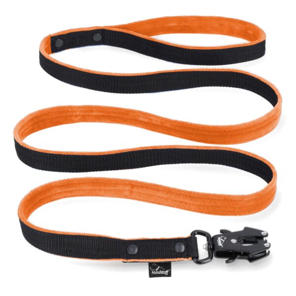 walk leash black edition orange 2